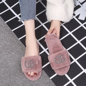 Gucci Replica Shoes/Sneakers/Sleepers Sole Material: Rubber Upper Material: Plush Upper Material: Plush Gender: Unisex / Unisex Thickness: Normal Thick Pattern: Solid Color Heel Height: 1.5cm