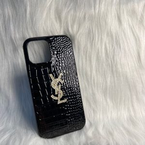 YSL Replica Iphone Case Applicable Brands: Apple/ Apple Protective Cover Texture: Imitation Leather Protective Cover Texture: Imitation Leather Type: Frame Style: Simple
