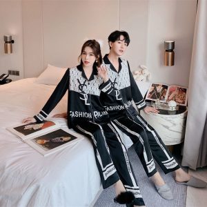 YSL Replica Men Clothing Thickness: Light-Weight Gender: Couple Gender: Couple Home Wear Style: Simple Sleeve Length: Long Sleeves Suitable Age: Youth (18-25 Years Old) Clothing Style Details: Printing