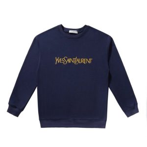 YSL Replica Clothing Fabric Material: Other/Other Way Of Dressing: Pullover Way Of Dressing: Pullover Clothing Style Details: Embroidered Style: Leisure Collar: Crew Neck