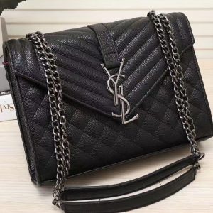 YSL Replica Bags/Hand Bags Texture: PU Type: Envelope Bag Type: Envelope Bag Popular Elements: Lingge Style: Fashion Closed: Zipper Suitable Age: Young And Middle-Aged (26-40 Years Old)