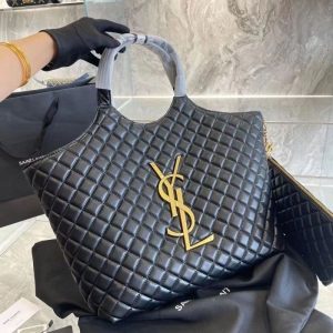 YSL Replica Bags/Hand Bags Texture: PU Type: Tote Type: Tote Closed: Exposure Suitable Age: Youth (18-25 Years Old)