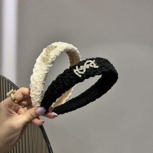 YSL Replica Jewelry Material: Cotton Hair Accessories Type: Headband Hair Accessories Type: Headband Style: Sweet Pattern: Other For People: Female
