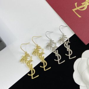 YSL Replica Jewelry Ear Piercing Material: Copper Mosaic Material: Other Mosaic Material: Other Type: Earrings Pattern: Cross/Crown/Roman Numerals Style: Ethnic Craft: Make Old
