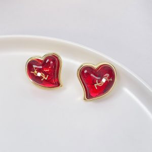 YSL Replica Jewelry Material: Copper Style: Women Style: Women Modeling: Heart-Shaped Brands: YSL