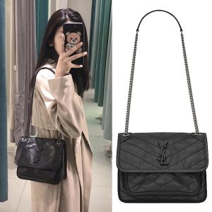 YSL Replica Bags/Hand Bags Texture: PU Type: Messenger Bag Type: Messenger Bag Popular Elements: Postman Style: Fashion Closed: Package Cover Type Size: 28*11*19cm