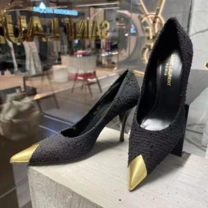 YSL Replica Shoes/Sneakers/Sleepers Sole Material: Rubber Type: Mary Jane Shoes Type: Mary Jane Shoes Toe: Pointed Toe Heel Style: Stiletto Opening Depth: Shallow Mouth Function: Light
