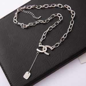Chanel Replica Jewelry Material: Titanium Steel Style: Unisex Style: Unisex Modeling: Letters/Numbers/Text Chain Style: O Word Chain Extension Chain: Below 10Cm Pendant Material: Alloy