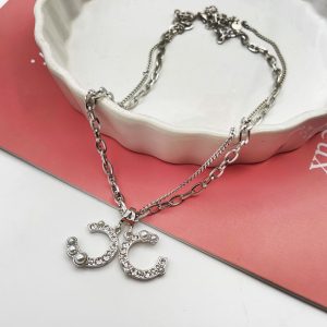 Chanel Replica Jewelry Style: Women'S Modeling: Geometric Modeling: Geometric Chain Style: O Word Chain Extension Chain: Below 10Cm Pendant Material: Alloy Length: 21Cm (Inclusive)-50Cm (Inclusive)