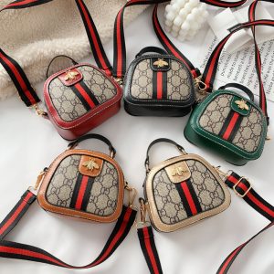 Gucci Replica Child Clothing Gender: Child Applicable To School Age: Toddler Applicable To School Age: Toddler Material: PU Leather Bag Size: 13*6*11cm Closure Type: Zipper Number Of Shoulder Straps: Single