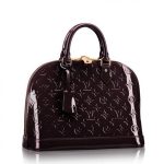 Knockoff Louis Vuitton gefälschte LV Alma PM Tasche Monogram Vernis M91611 BLV610. Unermüdlich stilvoll