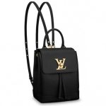 Knockoff Louis Vuitton fake LV Black Lockme Mini Backpack M54573 BLV025. Here??s a cool new object of fashion desire: the Lockme Backpack in a fresh Mini size. Crafted from soft calfskin