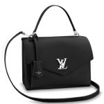 Knockoff Louis Vuitton gefälschte LV Schwarz My Lockme Tasche M54849 BLV763. Eine moderne Interpretation der klassischen Schultasche