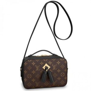 Knockoff Louis Vuitton fake LV Black Saintonge Bag Monogram M43555 BLV423. The Marignan Messenger in Monogram canvas and grained leather is the quintessence of everything that makes Louis Vuitton bags the very definition of elegance. The on-trend colors will bring instantaneous modernity and freshness to any outfit.