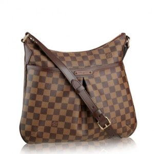 Knockoff Louis Vuitton fake LV Bloomsbury PM Bag Damier Ebene N42251 BLV118. The soft pleats of the Bloomsbury PM are accentuated by the chic Damier canvas. It??s not only beautiful on the outside but practical on the inside too