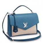 Knockoff Louis Vuitton faux LV Blue Jean MyLockme Bag M51415 BLV734. Une version contemporaine du cartable classique