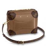 Knockoff Louis Vuitton gefälschte LV Bronze Venedig Tasche Lackleder M54390 BLV665. Verspielt