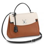 Knockoff Louis Vuitton fake LV Caramel Lockme Ever Bag M52360 BLV736. The one-handle Lockme Ever model in soft calfskin sports a sleek