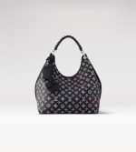 Knockoff LV fake Louis Vuitton Carmel Bag M21299. The Carmel hobo bag is made from Mahina calf leather