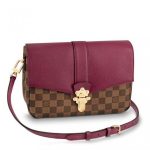 Knockoff Louis Vuitton falso LV Clapton PM Borsa Damier Ebene N42442 BLV119. Il nuovo mix di tela Damier Ebene e pelle di vitello leggermente sgranato produce un modello urban-chic con un decisamente giovanile.