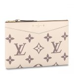 Imitación Louis Vuitton falsa LV Daily Pouch Monogram Empreinte M80174 BLV596. Hecho a mano de flexible