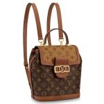 Knockoff Louis Vuitton gefälschte LV Dauphine Rucksack PM Monogram Reverse M45142 BLV009. Für Frühjahr-Sommer 2020