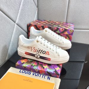 Louis Vuitto donkey brand 3D printed casual sports shoes