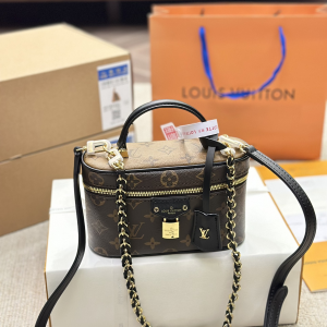 Replica Louis Vuitton Vanity Chain Pouch Handbag/Bag