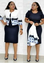 This African Plus Size Women's Clothing Printed Jacket Dress Mother Of The Bride Two Piece Set Made Of Soft And Elastic Fabric. Global Lover Wholesale Plus Size Dresses And Hope Curvy Ladies Find Here a Warm And Exciting Place To Shop Affordable Curvy Dresses Online - Plus Size Casual