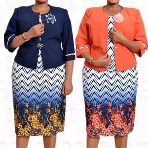 This African Plus Size Women's Dress With Matching Jacket Design And Made Of Comfortable And Elastic Fabric. Wholesale Plus Size Two Piece Sets Is a Must-Have Item For Curvy Ladies. Two Piece Sets Can Either Be Worn Together Or Individually