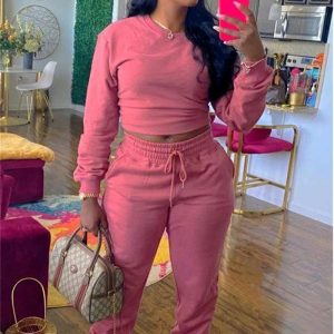 This Fall/Winter Women's Fashion Style Plus Plus Size Suit Two Piece Women Design And Made Of Comfortable And Elastic Fabric. Wholesale Plus Size Two Piece Sets Is a Must-Have Item For Curvy Ladies. Two Piece Sets Can Either Be Worn Together Or Individually