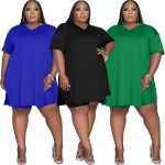 This Fashion Women's v-Neck Solid Color Casual Two Piece Shorts Set Plus Size Design And Made Of Comfortable And Elastic Fabric. Wholesale Plus Size Two Piece Sets Is a Must-Have Item For Curvy Ladies. Two Piece Sets Can Either Be Worn Together Or Individually