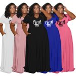 This Ladies Plus Size Dress Casual Fashion Turndown Collar Print Ladies Made Of Soft And Elastic Fabric. Global Lover Wholesale Plus Size Dresses And Hope Curvy Ladies Find Here a Warm And Exciting Place To Shop Affordable Curvy Dresses Online - Plus Size Casual