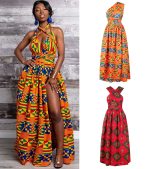 This Nightclub Digital Printing Irregular Plus Size Multi-Way Elastic African Maxi Dress For Women Design Made Of High Quality Polyster And Spandex Material. Print Dresses Is More Interesting And Stylish. Print Maxi Dresses Is One Of The Popular Item For Islander Vocations. Women¡¯s Print Dresses At Global Lover Comes With Forever Floral