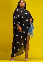 This Plus Size Dress Summer Loose Plus Size Plus Bat Sleeves Printed Long Dress Made Of Soft And Elastic Fabric. Global Lover Wholesale Plus Size Dresses And Hope Curvy Ladies Find Here a Warm And Exciting Place To Shop Affordable Curvy Dresses Online - Plus Size Casual