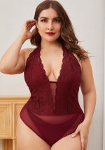 This Plus Size Lace Mesh See Through Teddy Lingerie Made Of Durable And Elastic Material. Women¡¯s Plus Size Wholesale Lingerie At Global Lover Pay More Attention To The Novelty And Uniqueness Of Styles. We Offer Huge Selections Of Sexy Plus Size Lingerie Xl