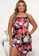 This Plus Size Nightdress Women's Faux Silk Summer Camisole Print Pajamas Ladies Homewear Made Of Durable And Elastic Material. Women¡¯s Plus Size Wholesale Lingerie At Global Lover Pay More Attention To The Novelty And Uniqueness Of Styles. We Offer Huge Selections Of Sexy Plus Size Lingerie Xl