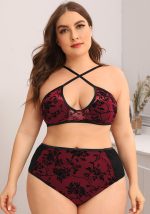 This Plus Size Print Brief Bra + Panty Lingerie Set Made Of Durable And Elastic Material. Women¡¯s Plus Size Wholesale Lingerie At Global Lover Pay More Attention To The Novelty And Uniqueness Of Styles. We Offer Huge Selections Of Sexy Plus Size Lingerie Xl