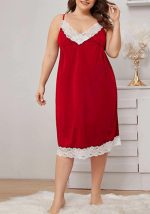 This Plus Size Sexy Straps Lace Dress Pajamas Home Dress Sexy Nightdress Made Of Durable And Elastic Material. Women¡¯s Plus Size Wholesale Lingerie At Global Lover Pay More Attention To The Novelty And Uniqueness Of Styles. We Offer Huge Selections Of Sexy Plus Size Lingerie Xl