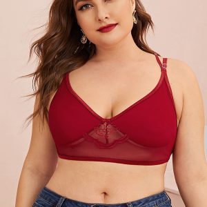 This Plus Size Solid Color Brief Bra Made Of Durable And Elastic Material. Women¡¯s Plus Size Wholesale Lingerie At Global Lover Pay More Attention To The Novelty And Uniqueness Of Styles. We Offer Huge Selections Of Sexy Plus Size Lingerie Xl