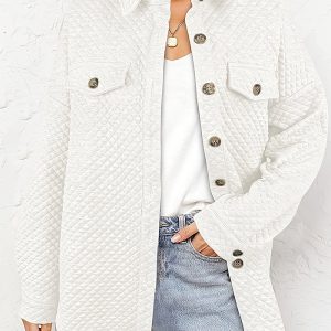 This Plus Size Women Autumn And Winter Long Sleeve Solid Button Jacket Made Of Comfortable And Soft Fabric. It Is a Must-Have Item For Curvy Ladies In Autumn And Winter. Global Lover Offer All Kinds Of Women¡¯s Plus Size Coat And Hope Curvy Ladies Find Here a Warm And Exciting Place To Shop - Wholesale Plus Size Jackets