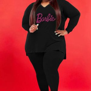 This Plus Size Women Beaded Casual Solid Top And Pant Set Design And Made Of Comfortable And Elastic Fabric. Wholesale Plus Size Two Piece Sets Is a Must-Have Item For Curvy Ladies. Two Piece Sets Can Either Be Worn Together Or Individually