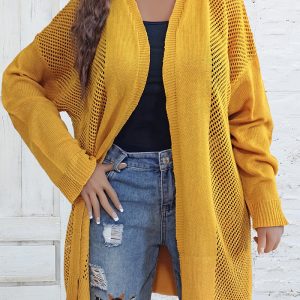 This Plus Size Women Hollow Casual Jacket Made Of Comfortable And Soft Fabric. It Is a Must-Have Item For Curvy Ladies In Autumn And Winter. Global Lover Offer All Kinds Of Women¡¯s Plus Size Coat And Hope Curvy Ladies Find Here a Warm And Exciting Place To Shop - Wholesale Plus Size Jackets