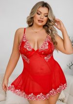 This Plus Size Women Lace Body Shaping Seduction See-Through Nightdress Sexy Lingerie Made Of Durable And Elastic Material. Women¡¯s Plus Size Wholesale Lingerie At Global Lover Pay More Attention To The Novelty And Uniqueness Of Styles. We Offer Huge Selections Of Sexy Plus Size Lingerie Xl