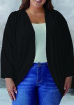 This Plus Size Women Long Sleeve Top Made Of Comfortable And Soft Fabric. It Is a Must-Have Item For Curvy Ladies In Autumn And Winter. Global Lover Offer All Kinds Of Women¡¯s Plus Size Coat And Hope Curvy Ladies Find Here a Warm And Exciting Place To Shop - Wholesale Plus Size Jackets