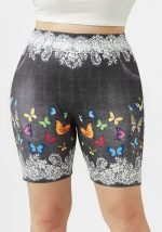 This Plus Size Women Print Basic Short Cycling Shorts Design Made Of Durable And Stretchy Material. It Is a Must-Have Item For Your Closet. Global Lover Offer a Rich Selection Of Wholesale Plus Size Bottoms. You Will Find Wide Range Fabric