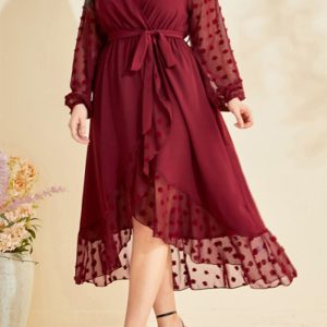 This Plus Size Women Printed Career Maxi Dress Made Of Soft And Elastic Fabric. Global Lover Wholesale Plus Size Dresses And Hope Curvy Ladies Find Here a Warm And Exciting Place To Shop Affordable Curvy Dresses Online - Plus Size Casual