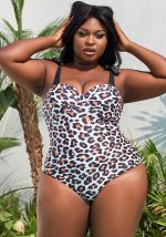 This Plus Size Women Printed Swimwear Is Made Of Good Quality Lycra And Spandex Fabric