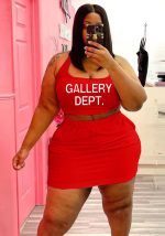 This Plus Size Women Printed Two-Piece Set Design And Made Of Comfortable And Elastic Fabric. Wholesale Plus Size Two Piece Sets Is a Must-Have Item For Curvy Ladies. Two Piece Sets Can Either Be Worn Together Or Individually