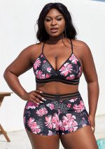 This Plus Size Women Sexy Printed Swimwear Is Made Of Good Quality Lycra And Spandex Fabric